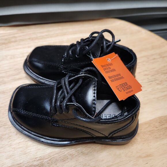 Deer Stags Toddler Dress Shoes – Gabe Style, Black, Size 6, NWT - Picture 6 of 9